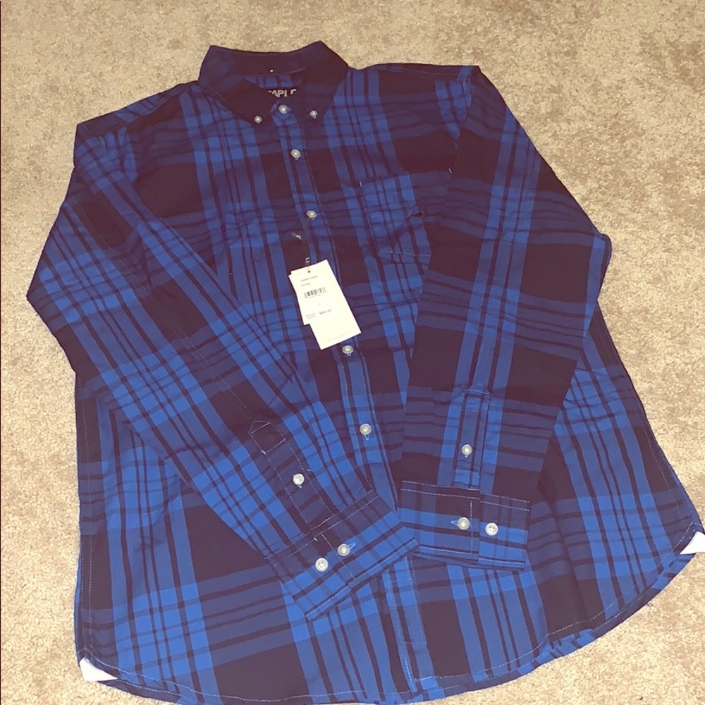 STAPLE Button up flannel